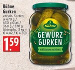 Gewürzgurken im Angebot bei EDEKA in Köln Gewürzgurken Angebote von Kühne bei EDEKA Köln für 1,59 €
