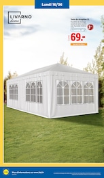 Prix et réduction Tente dans le prospectus Lidl en cours Offre Tente dans le catalogue Lidl du moment à la page 8