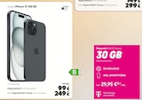 iPhone 15 128 GB bei BSB mobilfunk im Rostock Prospekt für 99,00 €