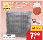 Dekokissen Chenille im Angebot bei Netto Marken-Discount in Stralsund Dekokissen Chenille Angebote von Dekor bei Netto Marken-Discount Stralsund für 7,99 €