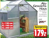Alu-Gewächshaus bei Wreesmann im Mittweida Prospekt für 179,00 €