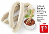 Geflügelbratwurst Angebote bei E center Albstadt für 1,19 €