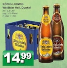 Weißbier Hell, Dunkel im Angebot bei Getränke Paradies in Hattingen Weißbier Hell, Dunkel Angebote von KÖNIG LUDWIG bei Getränke Paradies Hattingen für 14,99 €