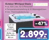 Outdoor Whirlpool Oasis von ARTSAUNA im aktuellen Netto Marken-Discount Prospekt