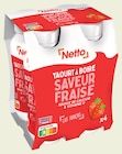 Yaourt à boire saveur fraise - Netto en promo chez Netto Yaourt à boire saveur fraise - Netto dans le catalogue Netto