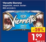 Eiscreme im Angebot bei Netto Marken-Discount in Amberg Eiscreme Angebote von Viennetta bei Netto Marken-Discount Amberg für 1,99 €
