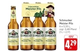Meister Pils Angebote von Schmucker bei EDEKA Darmstadt für 4,29 €
