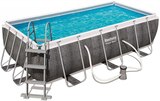 Bestway Pool Set Power Steel Deluxe Angebot in Brühl, Rheinl Bestway Pool Set Power Steel Deluxe im aktuellen Prospekt bei Globus-Baumarkt in Brühl, Rheinl