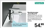 Waschtischarmatur Vernis Blend 70 von hansgrohe im aktuellen Hellweg Prospekt für 54,99 €