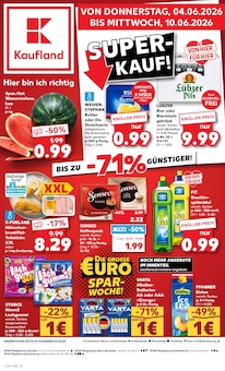 Bier im Kaufland Prospekt "Hier bin ich richtig" mit 69 Seiten (Magdeburg)