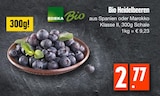 Bio Heidelbeeren bei E center im Prospekt Aktuelle Angebote für 2,77 €