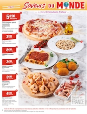 Pizza Angebote im Prospekt "Saveurs du MONDE" von Cora auf Seite 8