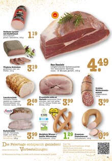 Wurst im aktuellen E center Prospekt (Karlsruhe) Wurst im E center Prospekt "Aktuelle Angebote" mit 39 Seiten (Karlsruhe)