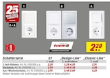 toom Baumarkt Brandenburg - Schalterserie Angebot im Prospekt Schalterserie bei toom Baumarkt im Brandenburg Prospekt für 2,29 €