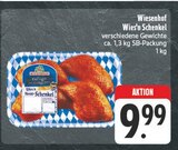 Aktuelles Wies'n Schenkel Angebot bei EDEKA in Würzburg ab 9,99 €