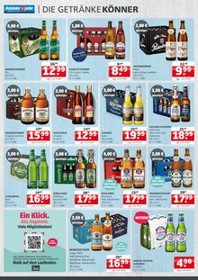 Bier im aktuellen Getränke Quelle Weydringer Prospekt (Laatzen) Bier im Getränke Quelle Weydringer Prospekt "...einfach mehr drin" mit 4 Seiten (Laatzen)