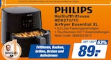 Heißluftfritteuse HD9270/70 Airfryer Essential XL bei HEM expert im Singen Prospekt für 89,00 €