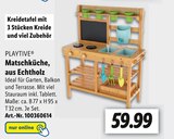 Matschküche von PLAYTIVE für 59,99 € bei Lidl im Angebot Matschküche von PLAYTIVE im aktuellen Lidl Prospekt