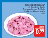 Aktuelles Feinster roter Heringssalat Angebot bei Marktkauf in Leipzig ab 0,99 €