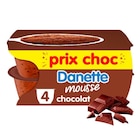 Mousse " Prix Choc" - DANETTE - Carrefour à Saint-Maur-des-Fossés Mousse " Prix Choc" - DANETTE en promo chez Carrefour Saint-Maur-des-Fossés à 1,27 €