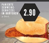 Panierte Schweine-Schnitzel im Brötchen im Angebot bei E center in Gelsenkirchen Panierte Schweine-Schnitzel im Brötchen Angebote bei E center Gelsenkirchen für 2,90 €