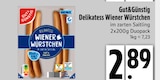 Aktuelles Delikatess Wiener Würstchen Angebot bei EDEKA in München ab 2,89 €