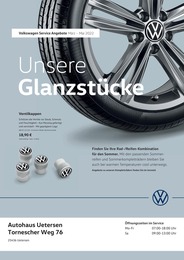 Volkswagen Prospekt für Groß Nordende mit 1 Seite Volkswagen Prospekt für Groß Nordende: Unsere Glanzstücke, 1 Seite, 01.03.2022 - 31.05.2022