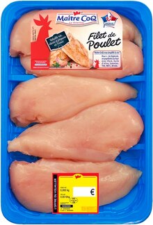 Filet de poulet - Supermarchés Match à Nancy Filet de poulet en promo chez Supermarchés Match Nancy à 6,00 €