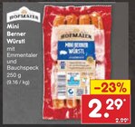 Mini Berner Würstl Angebote von Hofmaier bei Netto Marken-Discount Singen für 2,29 €