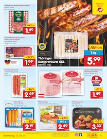 Wurst im aktuellen Netto Marken-Discount Prospekt (Paderborn) Wurst im Netto Marken-Discount Prospekt "Aktuelle Angebote" mit 65 Seiten (Paderborn)