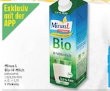 Bio-H-Milch von Minus L im aktuellen EDEKA Prospekt
