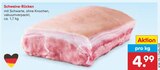 Schweine-Rücken im Angebot bei Netto Marken-Discount in Heidenheim Schweine-Rücken Angebote bei Netto Marken-Discount Heidenheim für 4,99 €