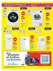 Promos Lave-Vaisselle dans le catalogue "VENTES EXCEPTIONNELLES" de Hyper U Lave-Vaisselle en promo dans le catalogue Hyper U à la page 4