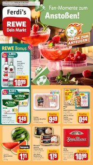 Aktueller REWE Prospekt "Dein Markt" Aktueller REWE Prospekt