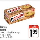 nah und gut Haßfurt - hanuta Angebot im Prospekt hanuta bei nah und gut im Haßfurt Prospekt für 1,99 €