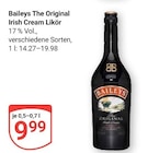 The Original Irish Cream Likör im Angebot bei GLOBUS in Erftstadt The Original Irish Cream Likör Angebote von Baileys bei GLOBUS Erftstadt für 9,99 €