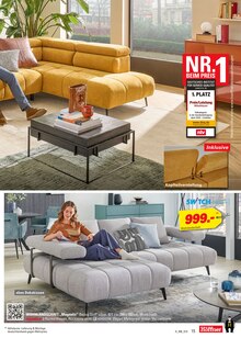 Sitzmöbel im Höffner Prospekt "Wo wohnen wenig kostet!" mit 28 Seiten (Mönchengladbach)