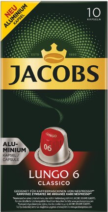 Kapseln Lungo Classico oder Espresso Intenso bei Rossmann in Cottbus Kapseln Lungo Classico oder Espresso Intenso im Angebot bei Rossmann Cottbus für 1,99 €