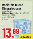 Trinkgut Bergheim - Mineralwasser Angebot im Prospekt Mineralwasser bei Trinkgut im Bergheim Prospekt für 13,99 €
