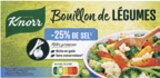 Bouillon de légumes réduit en sel - Knorr dans le catalogue Monoprix