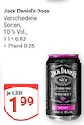 Dose Angebote von Jack Daniel's bei GLOBUS St. Ingbert für 1,99 €