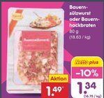 Aktuelle Braten Angebote bei Netto Marken-Discount in Potsdam Aktuelles Bauernsülzwurst Angebot bei Netto Marken-Discount in Potsdam ab 1,34 €