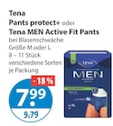 Pants protect+ oder Tena MEN Active Fit Pants von Tena im aktuellen V-Markt Prospekt für 7,99 €