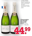 Champagne Réserve brut im E center Prospekt Champagne Réserve brut von Pol Roger im aktuellen E center Prospekt für 44,99 €