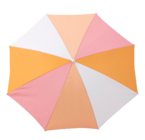 Parasol de plage Porto Ø155cm - Maxi Bazar à Colombes Parasol de plage Porto Ø155cm en promo chez Maxi Bazar Colombes à 14,99 €