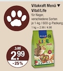 Menü Vital/Life von Vitakraft im aktuellen V-Markt Prospekt für 2,99 €