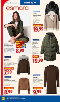 Promotion Renova dans le prospectus Lidl, valable du 15/10/2026 au 21/10/2026 Promo Renova dans le catalogue Lidl du moment à la page 58