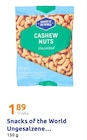 Ungesalzene von Snacks of the World im aktuellen Action Prospekt