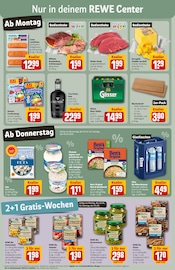 Aktueller REWE Prospekt mit Lachs, "Dein Markt", Seite 3