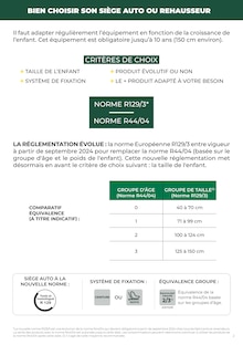 Prospectus Feu Vert à Soulaines-sur-Aubance, "LE GUIDE SIÈGES AUTO & REHAUSSEURS", 8 pages de promos valables du 17/06/2024 au 27/08/2024